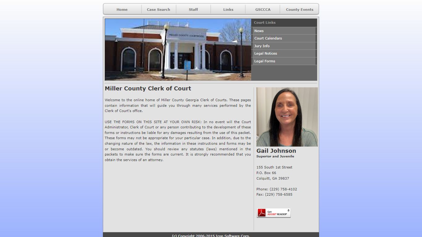 Miller County Clerk of Court